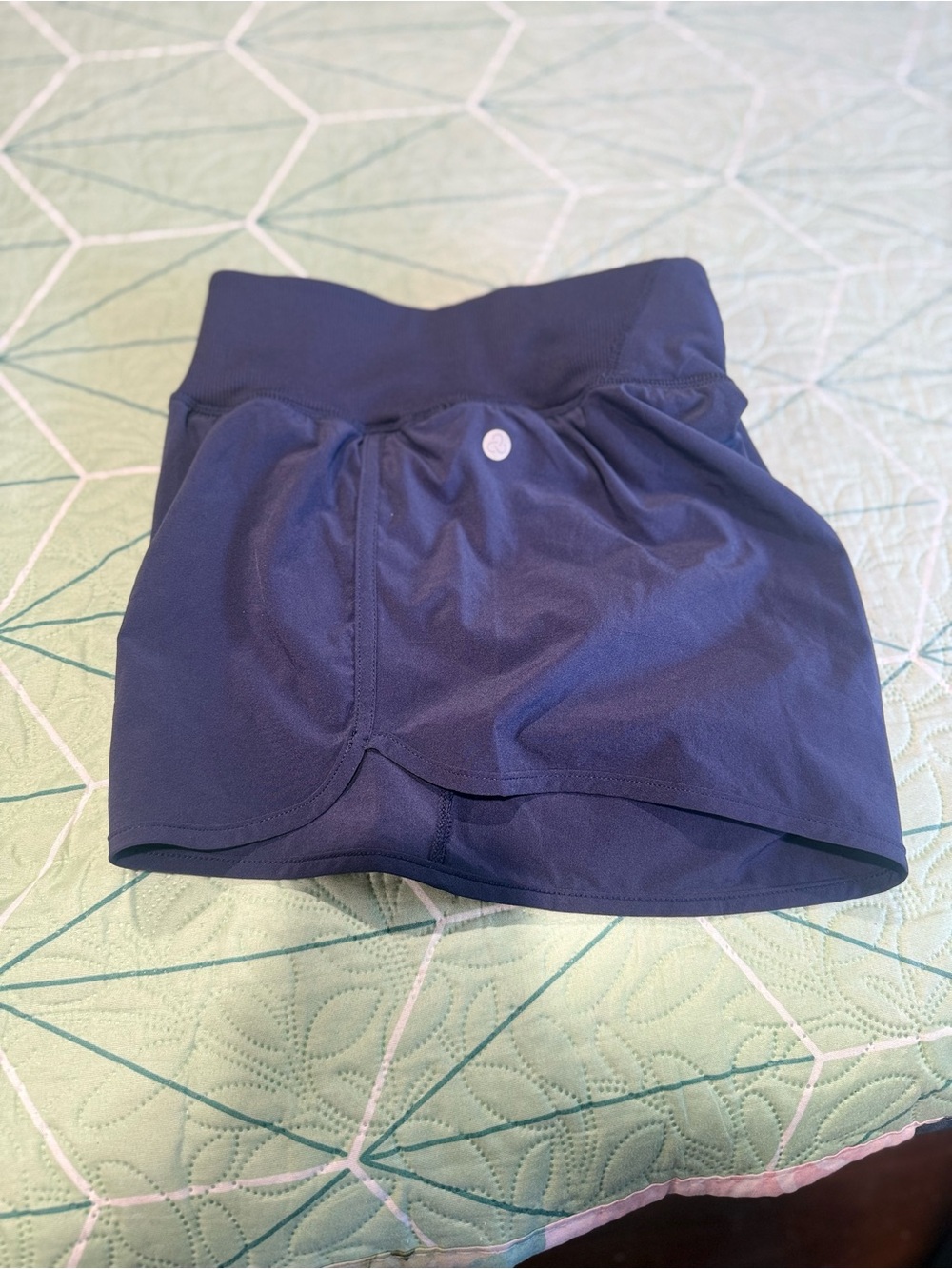 Zella Navy Athletic Skort with Built-In Liner